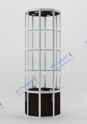 Алюминиевая витрина ВА6-1