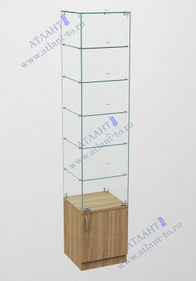 3ТД Витрина из стекла серия "Бюджет"