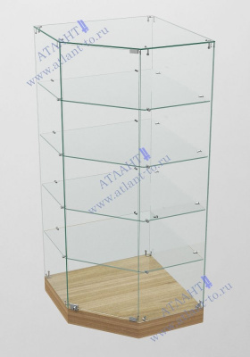 11Д-Витрина из стекла серия "Бюджет"