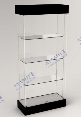 Витрина музейная ВМ-3-3 с регулировкой полок по высоте!