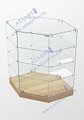 Стеклянный прилавок ПТР2Д