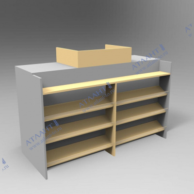 Кассовый стол для минимаркета КС-3