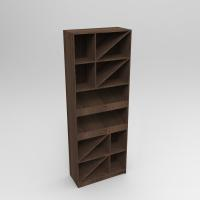 Стеллаж винный с ячейками и 2-мя наклонными полками ВВП-5